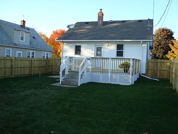 Private back yard