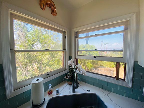View from kitchen