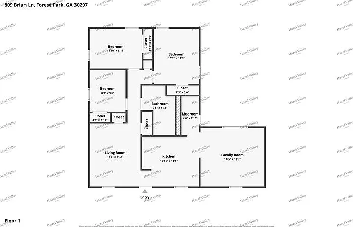 3 bed, 1.0 bath, 1158 sqft, $1,250 — Photo 3