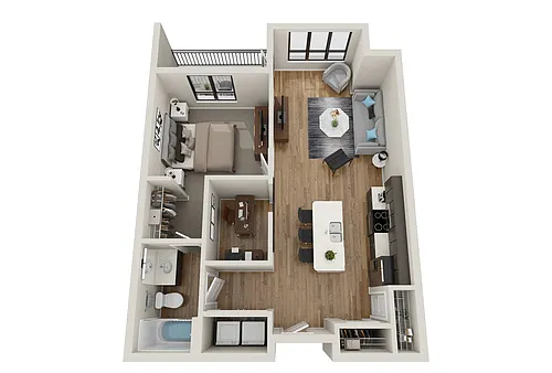 Floor plan Chestnut