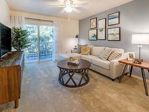 Warm colors and tall ceilings make you feel instantly at home
