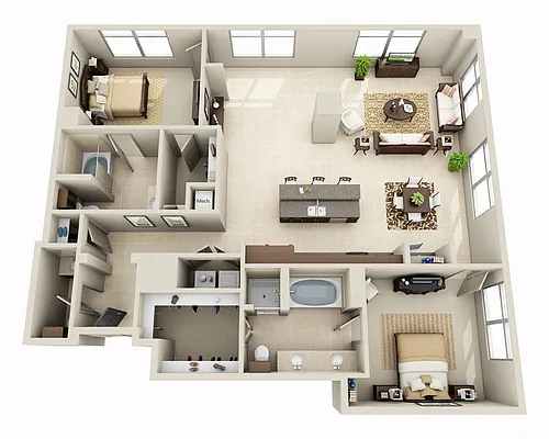 Floor plan B17