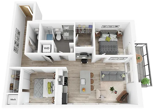 Floor plan G