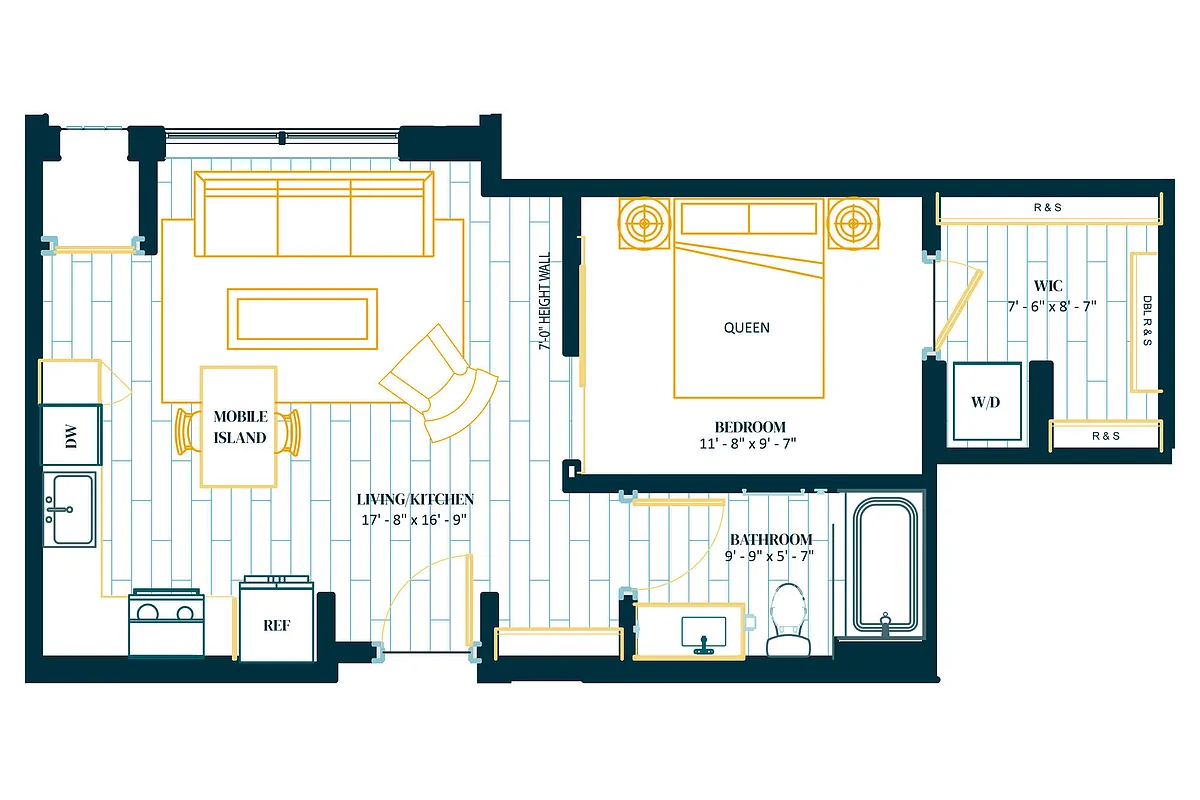 Floor plan Sunset