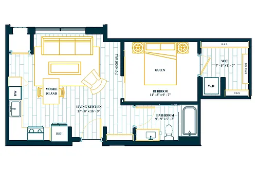 Floor plan Sunset