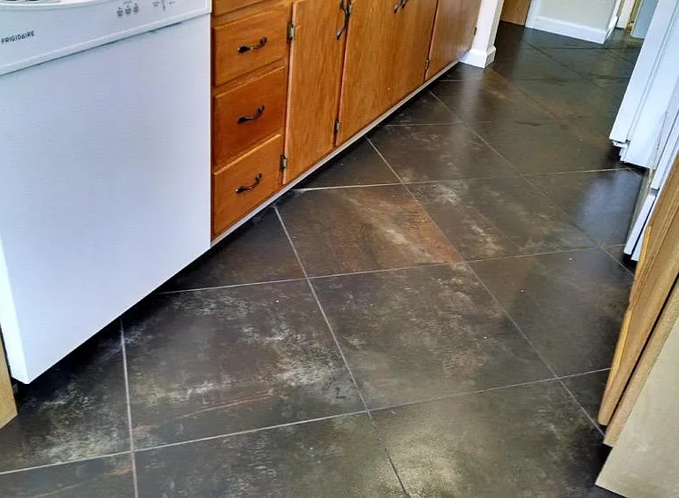 Very expensive tile floor