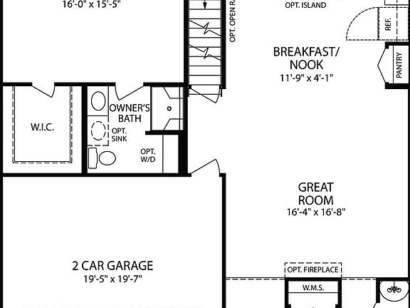 Elevation C,D,E - 1st Floor
