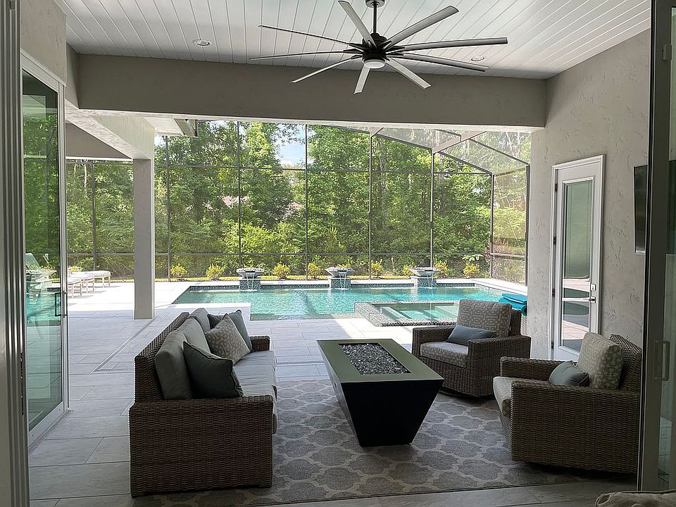 10 foot pocket doors to pool