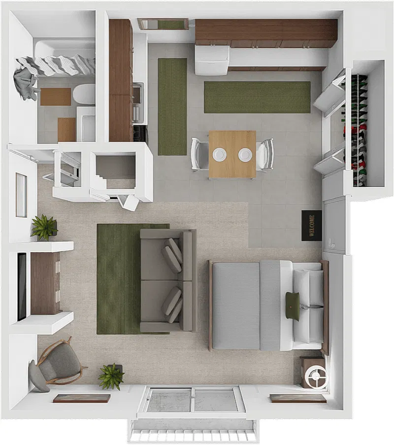 Floor plan The Monroe