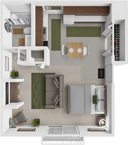 Floor plan The Monroe