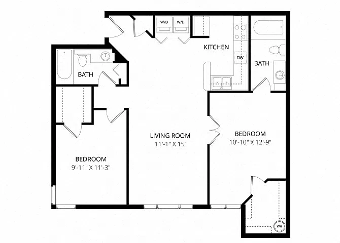 Floor plan Serenity B3