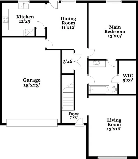 3 bed, 2.0 bath, 1273 sqft, $2,355 — Photo 4