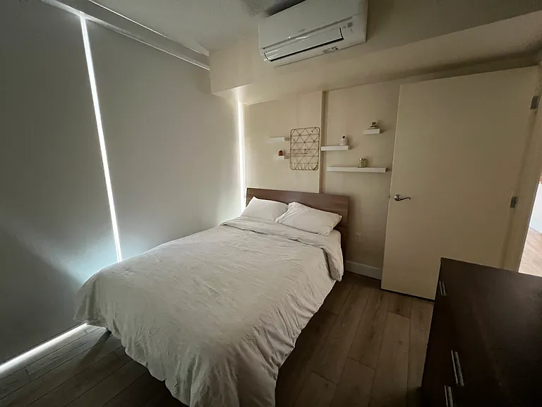 Blackout curtains in secondary