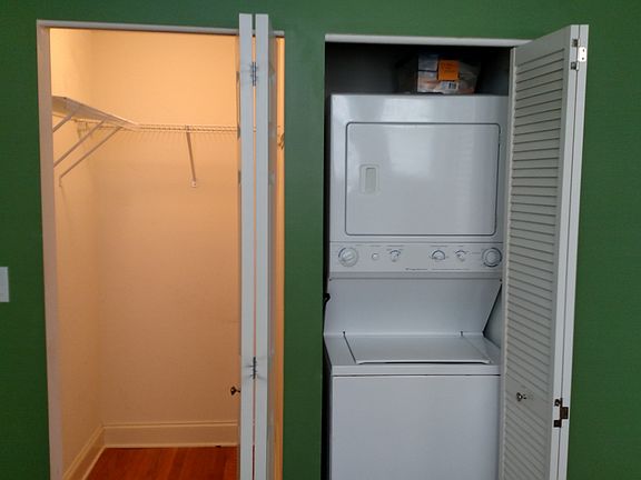 Bedroom (w/d and closet)