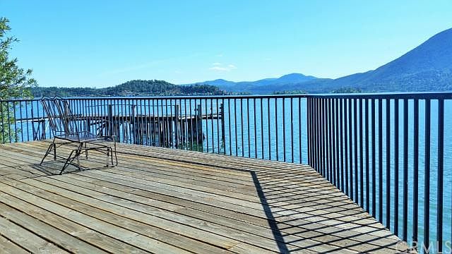 Deck over looking beaut lake