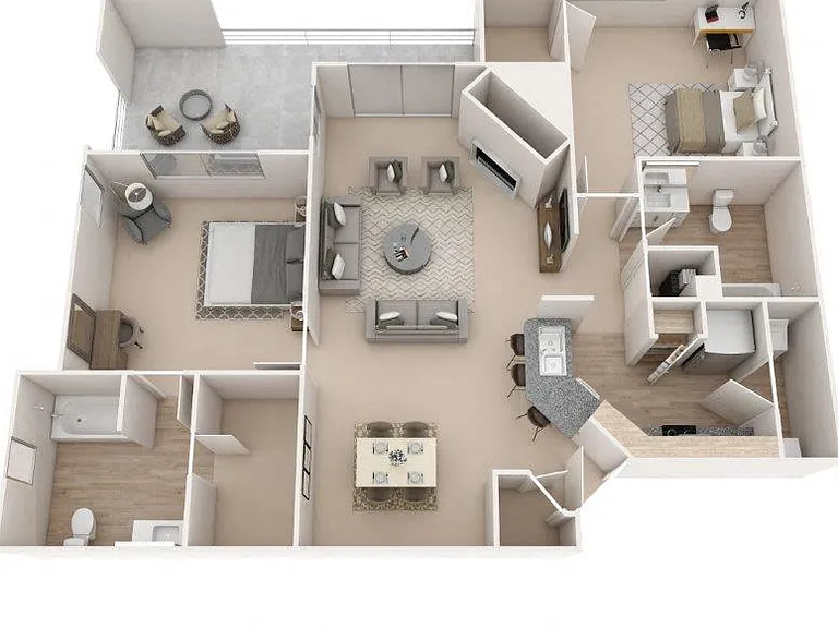 Club at North Hills Apartment Homes — Photo 41