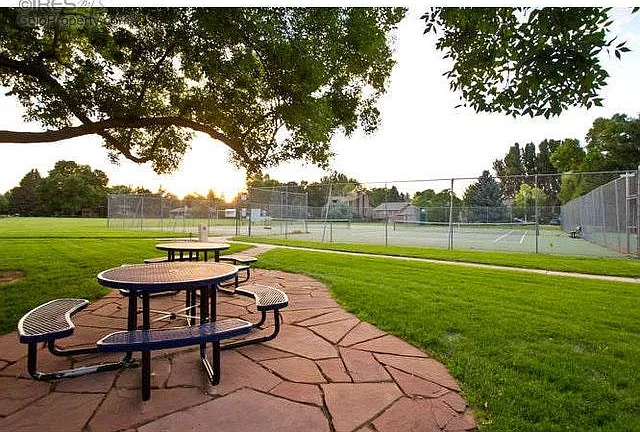 tennis courts