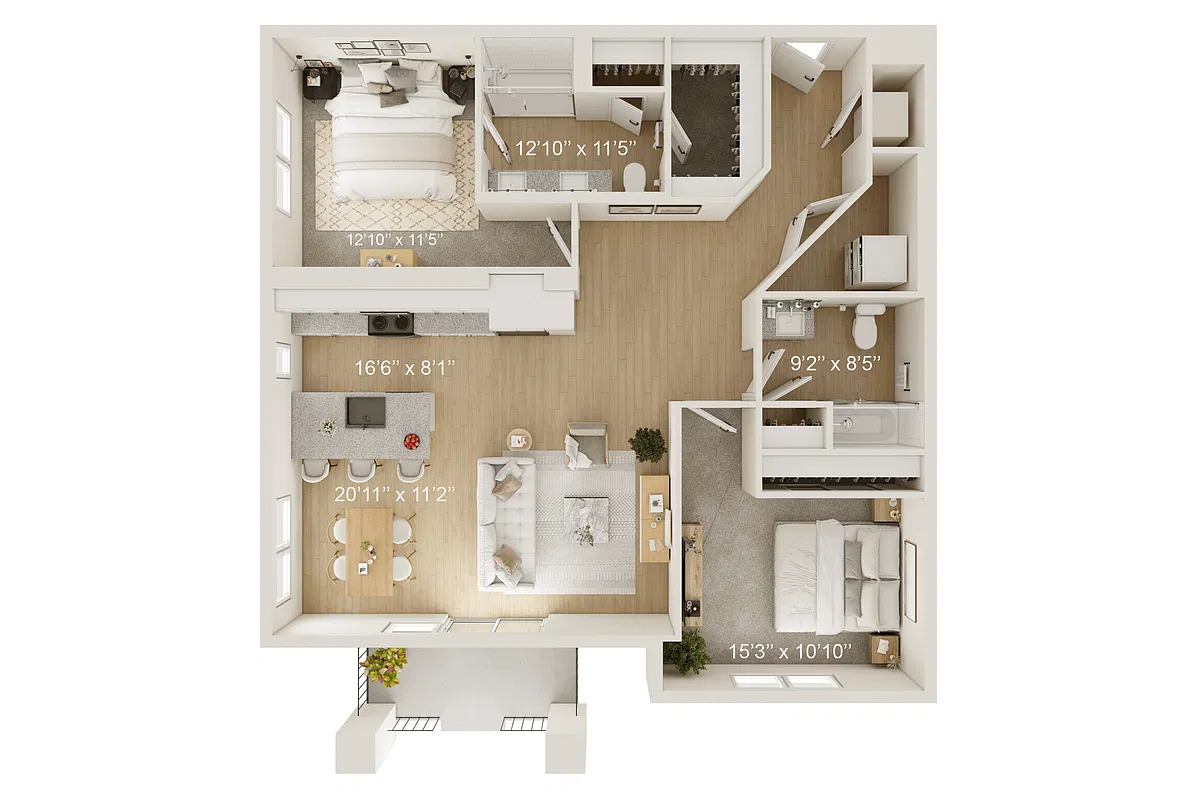 Floor plan Hydrangea