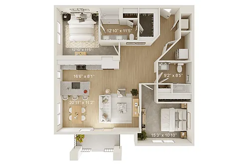 Floor plan Hydrangea
