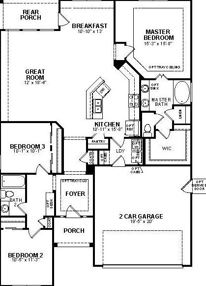 Baxter Floorplan