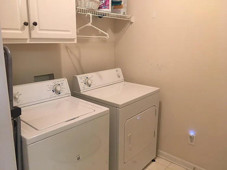 Laundry room - connects garage & kitchen