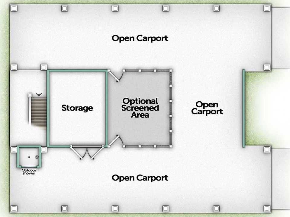 Sunset A Lower Floorplan