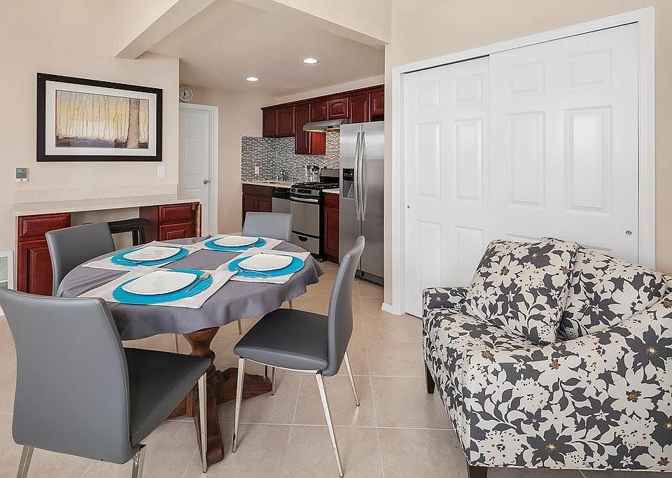 Dining area view from front entrance