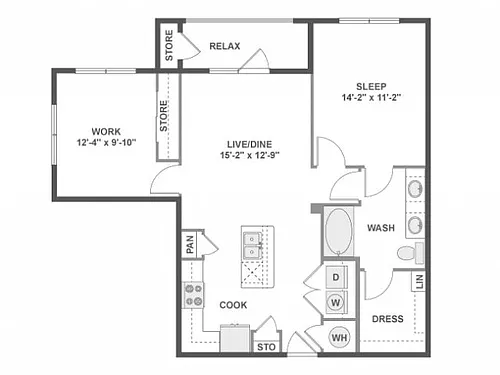 Floor plan B4
