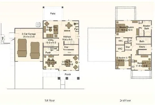 Floor plan SNCO - Pima
