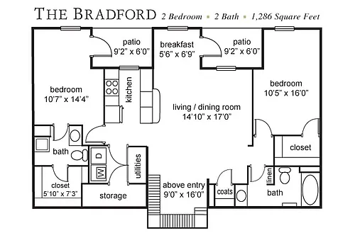 Floor plan B4 | The Bradford