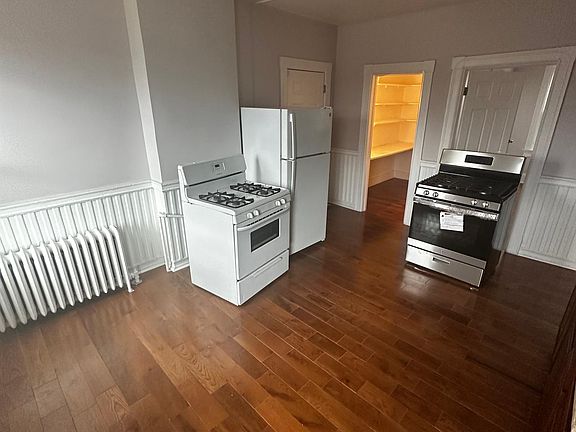 New oven/range being installed. Old one will be removed