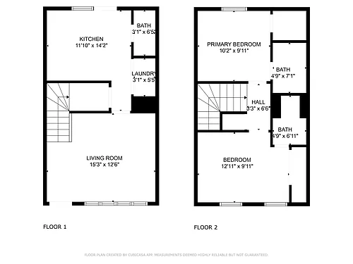 Floor plan Taylor Ridge Townhome Floor Plan
