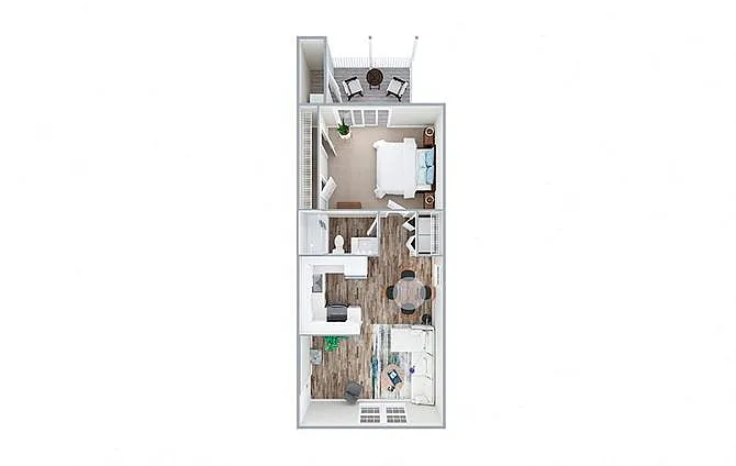 Floor plan A1C