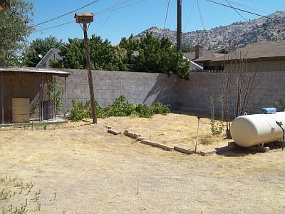 Nice Brick Fenced Back Yard