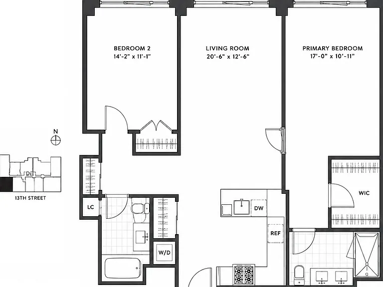 211 E 13th St #2H — Photo 12