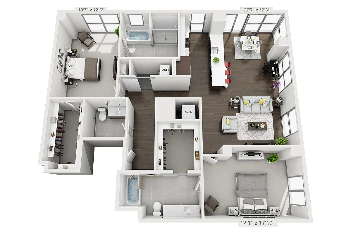 Floor plan B2G-PH