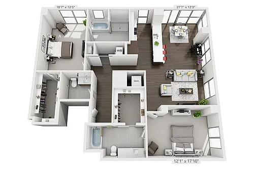 Floor plan B2G-PH