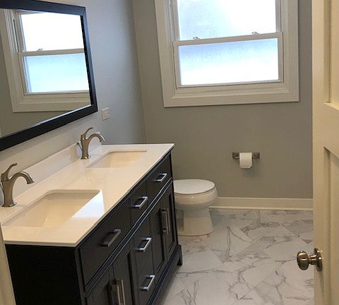 Main bath upper level