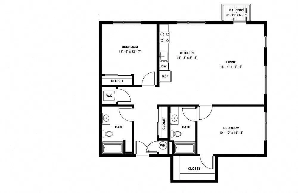 Floor plan 2-2G
