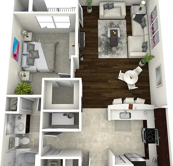 The Bohemia Floorplan Diagram