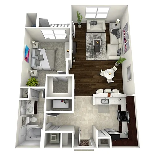 Floor plan The Bohemia