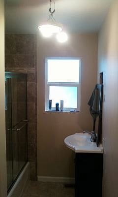 Remodeled bathroom