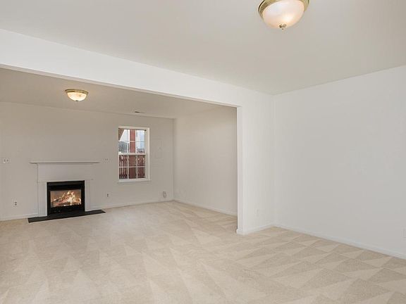Basement fireplace
