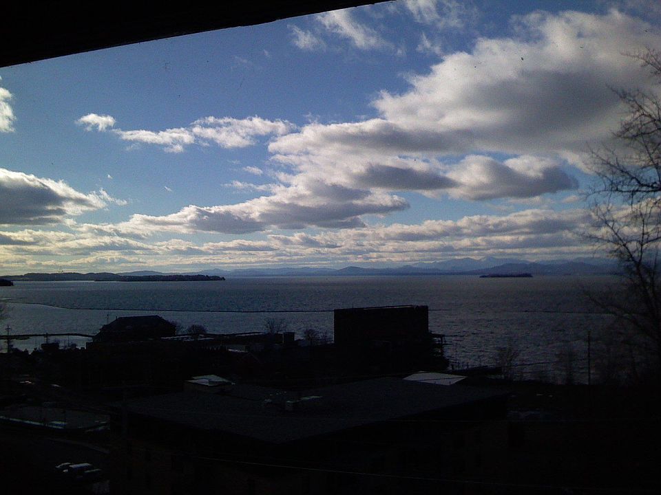 View of Lake Champlain from the Balcony