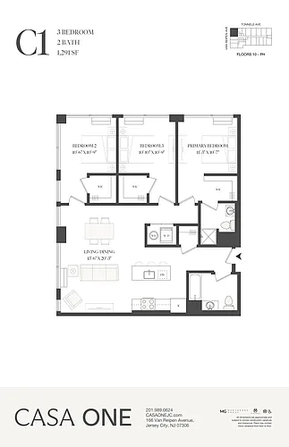 Floor plan C-01