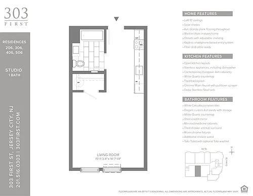 Floor plan 303FS004