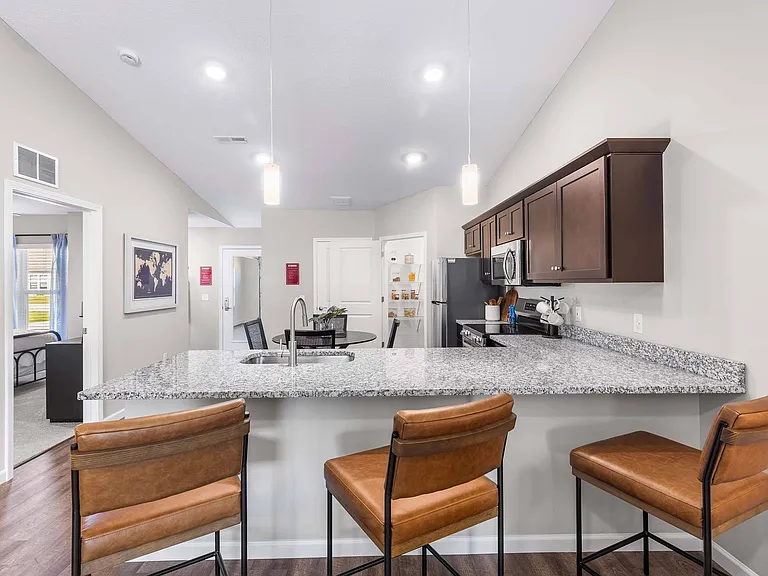 Spacious Kitchens with Full-Sized Pantries