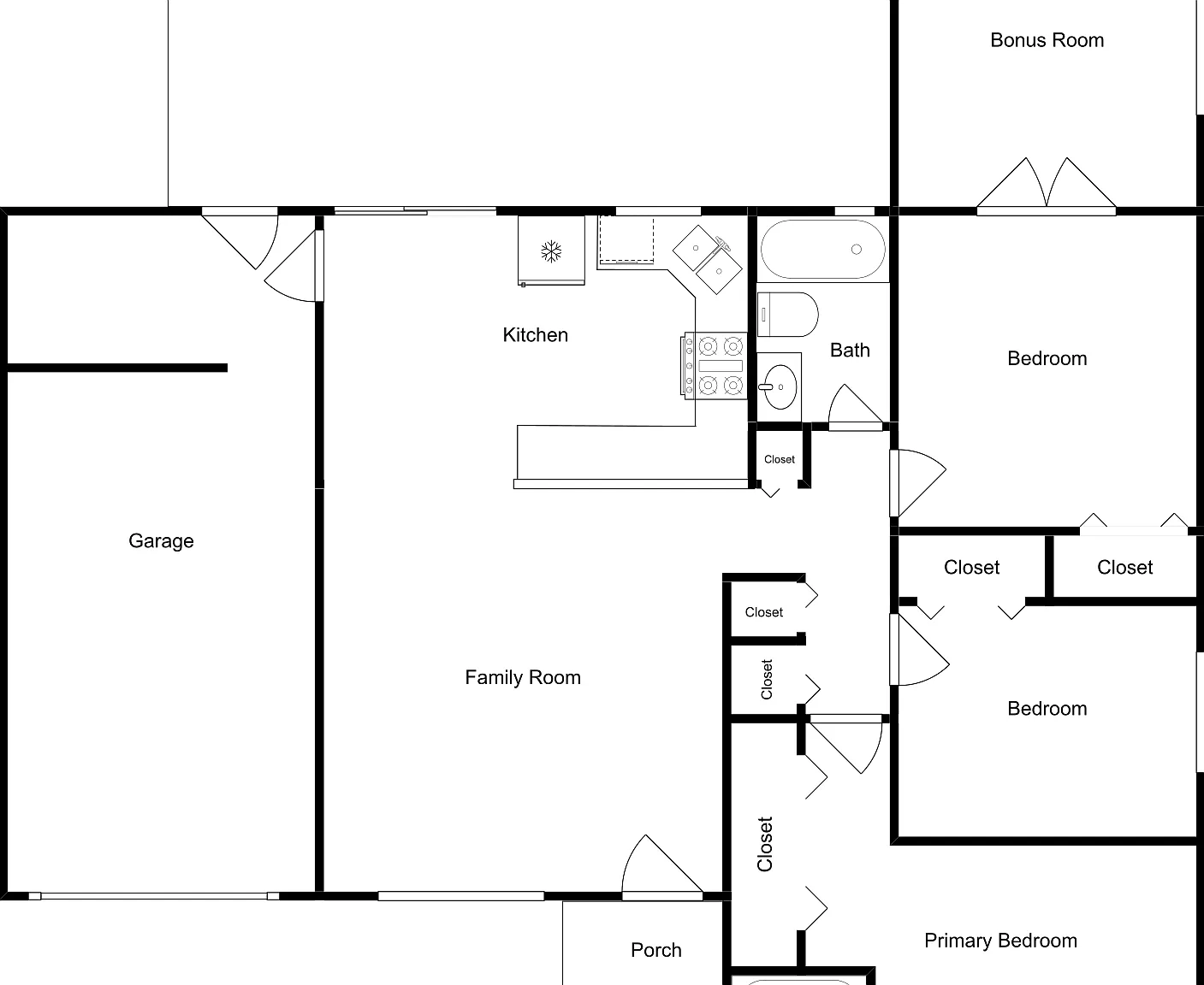3 bed, 2.0 bath, 1211 sqft, $1,595 — Photo 1