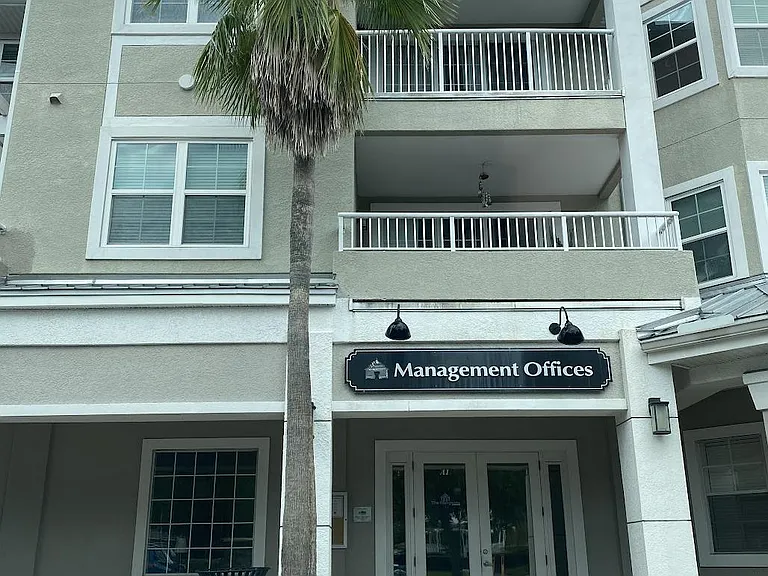 With the management office located near the gate, support is always nearby when needed_