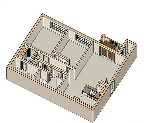 Floor plan The Vail